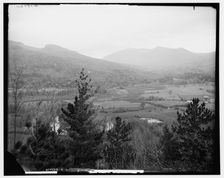 Keene Valley from the east, Adirondack Mountains, N.Y., c1903. Creator: Unknown