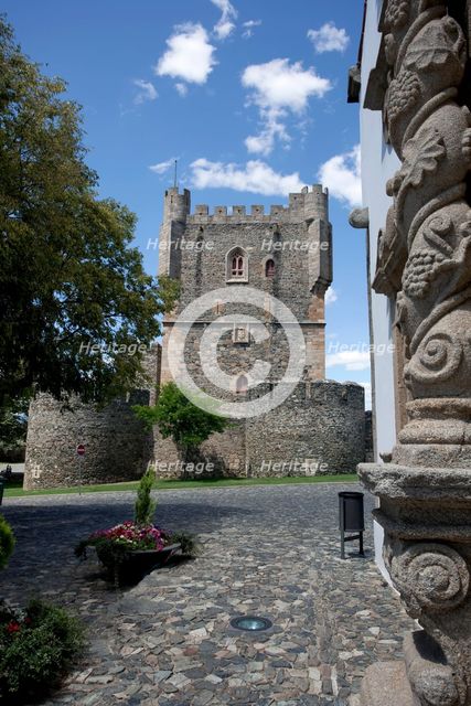 Keep of Braganca Castle, Portugal, 2009. Creator: Samuel Magal.
