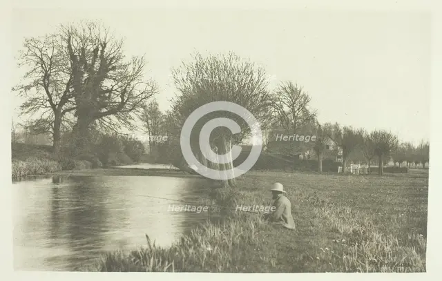 Keeper's Cottage, Amwell Magna Fishery, 1880s. Creator: Peter Henry Emerson.