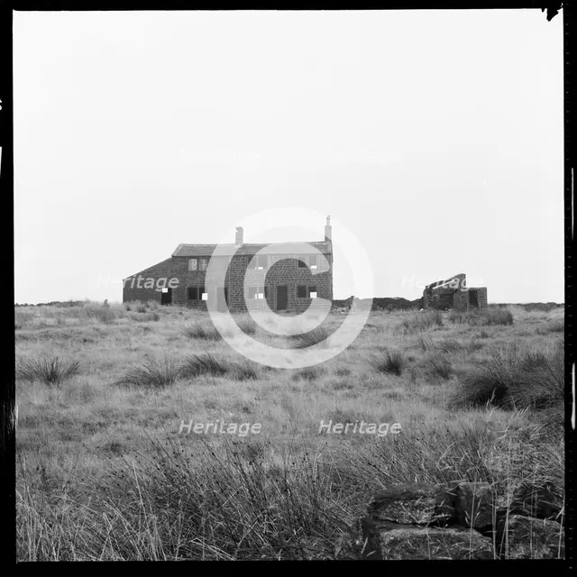 Keeper's Cottage, Great Grough Hole, Oxenhope Moor, West Yorkshire, 1966-1974. Creator: Eileen Deste.