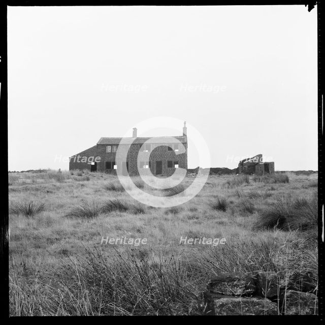 Keeper's Cottage, Great Grough Hole, Oxenhope Moor, West Yorkshire, 1966-1974. Creator: Eileen Deste.