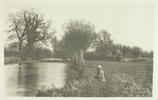 Keeper's Cottage, Amwell Magna Fishery, 1880s. Creator: Peter Henry Emerson