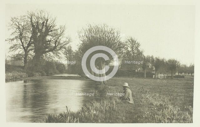 Keeper's Cottage, Amwell Magna Fishery, 1880s. Creator: Peter Henry Emerson.