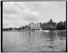 Keewaydin, Thousand Islands, (1902?). Creator: William H. Jackson