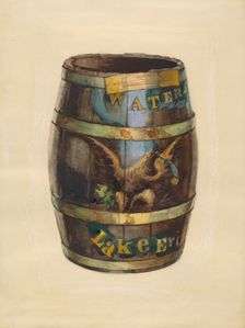 Keg, c. 1935. Creator: Charles Caseau