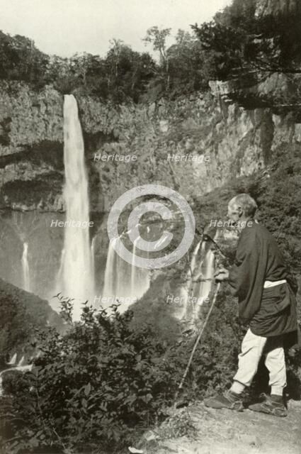 'Kegon-No-Taki', 1910. Creator: Herbert Ponting.