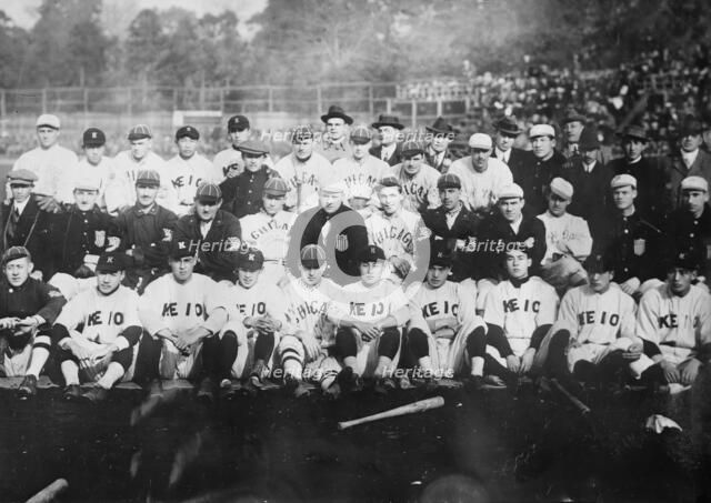 Keio University ball team, 1914. Creator: Bain News Service.