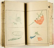 Keisai soga (Sketches of Keisai), one vol. of 5, Japan, 19th century. Creator: Kitao Masayoshi