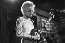 Keir Hicks, Eater live at 100 Club, London, Mar 2023. Creator: Annapaola Marchesani