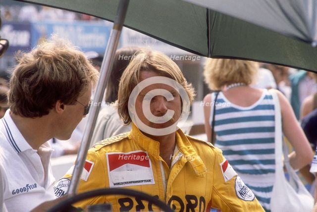 Keke Rosberg at the British Grand Prix, Brands Hatch, Kent, 1982. Artist: Unknown