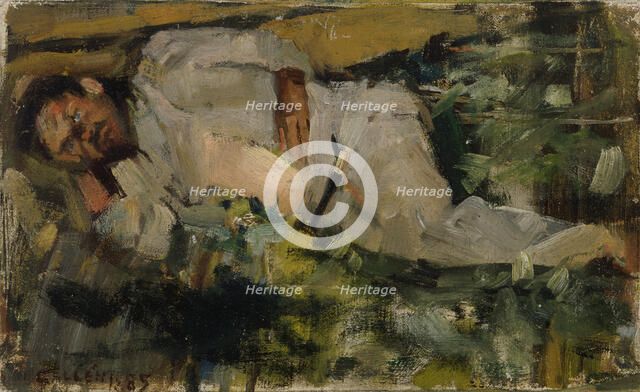 Kekki the Farm-Hand, 1885. Creator: Akseli Gallen-Kallela.