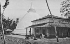 Kelaniya Temple and Dagoba c1890, (1910). Artist: Alfred William Amandus Plate