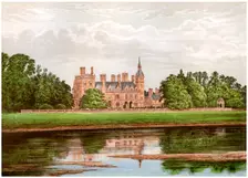 Kelham Hall, Nottinghamshire, home of the Manners-Sutton family, c1880