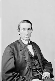 Kellian Van Rensalear Whaley of Virginia and West Virginia, between 1855 and 1865. Creator: Unknown