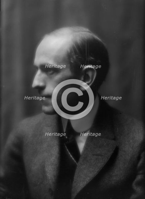 Kelly, George Harrington, Mr., portrait photograph, 1912 Nov. 28. Creator: Arnold Genthe.