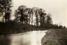Kelmscott Manot: The Thames Near the Manor, 1896. Creator: Frederick Henry Evans