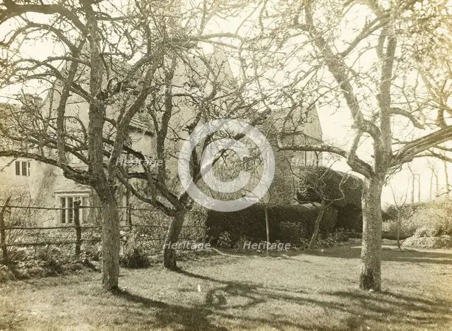 Kelmscott Manor: From the Orchard, 1896. Creator: Frederick Henry Evans.