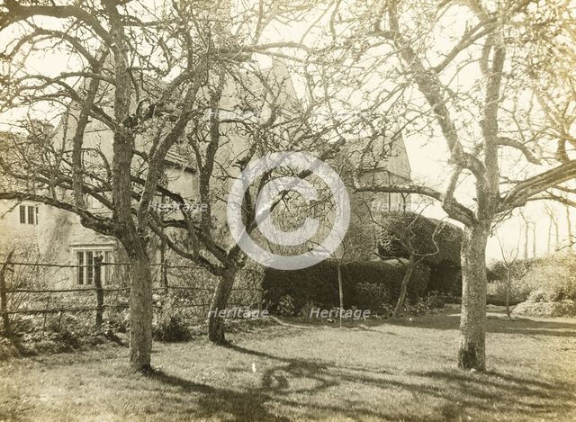 Kelmscott Manor: From the Orchard, 1896. Creator: Frederick Henry Evans.
