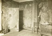 Kelmscott Manor: In the Tapestry Room, 1896. Creator: Frederick Henry Evans