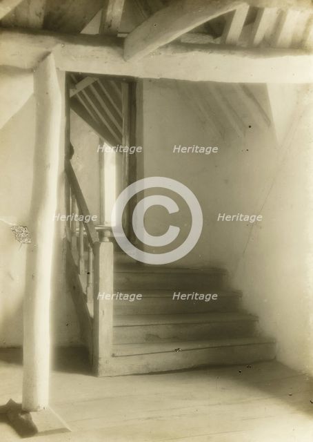 Kelmscott Manor: In the Attics (No.2), 1896. Creator: Frederick Henry Evans.