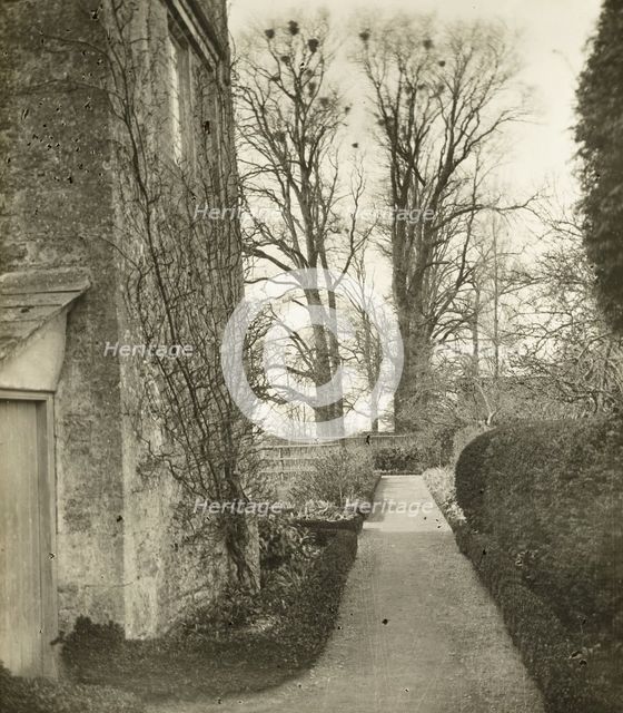 Kelmscott Manor: In the Garden, 1896. Creator: Frederick Henry Evans.