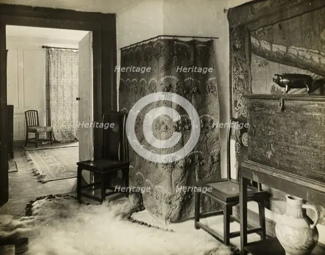 Kelmscott Manor: Passage to Parallel Room, 1896. Creator: Frederick Henry Evans.