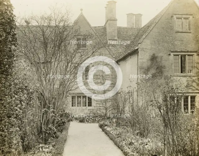 Kelmscott Manor: The Garden Front, 1896. Creator: Frederick Henry Evans.
