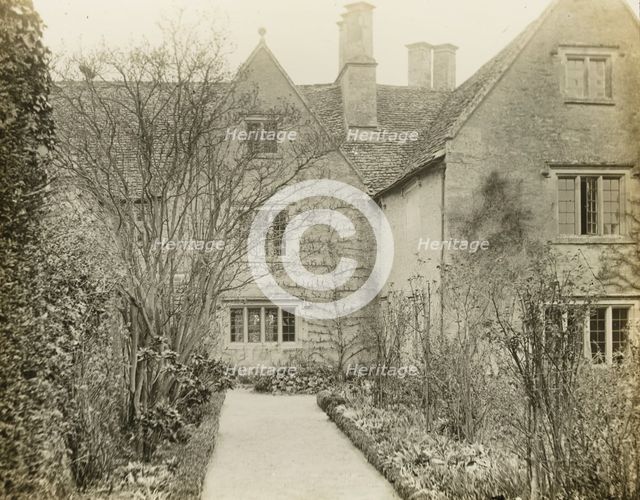 Kelmscott Manor: The Garden Front, 1896. Creator: Frederick Henry Evans.