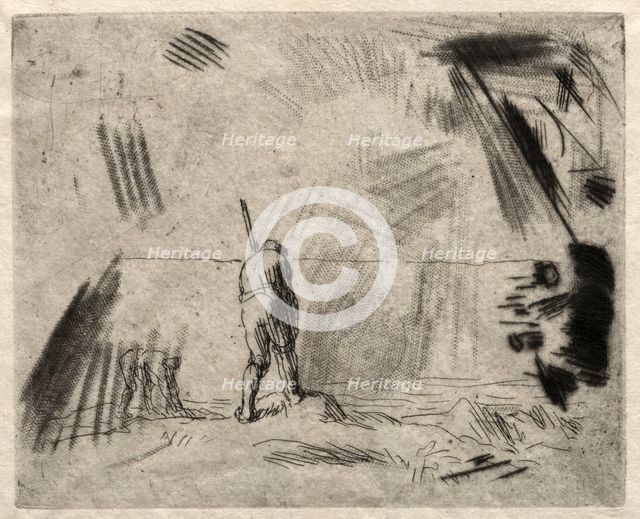 Kelp Gatherers. Creator: Jean-François Millet (French, 1814-1875).