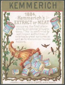 Kemmerich Meat extract, 1884