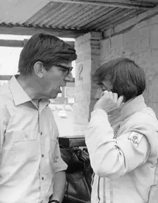 Ken Tyrrell and Jackie Stewart, (c1960s?)