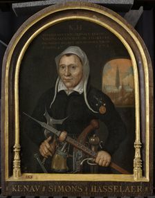 Kenau Simonsdr Hasselaer, c.1590-c.1609. Creator: Anon