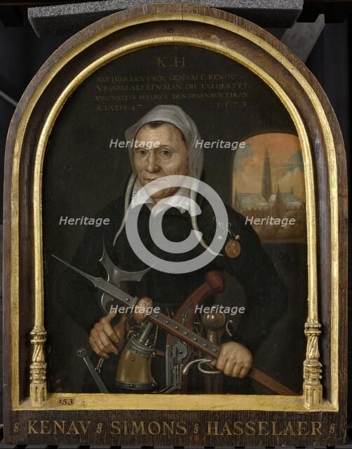 Kenau Simonsdr Hasselaer, c.1590-c.1609. Creator: Anon.