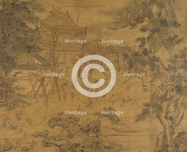 Kengou kentang ???? after Tang Yin ?? (1470-1523), 1517. Creator: Unknown.