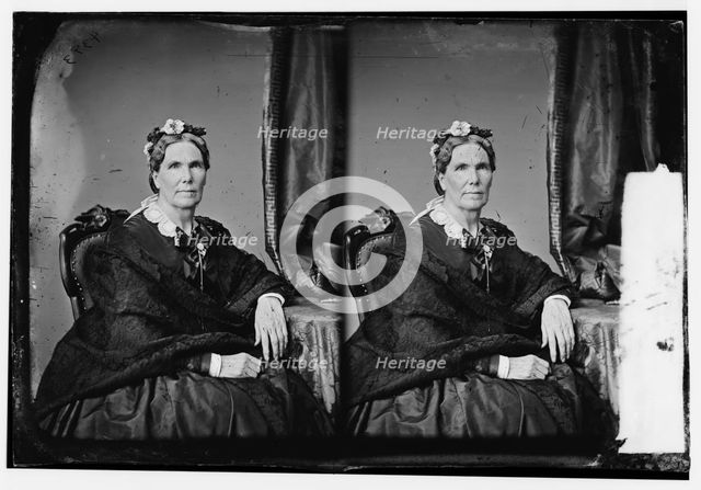 Kendall, Mrs. George (grandmother of L.C. Handy), between 1860 and 1870. Creator: Unknown.