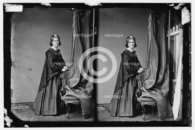 Kendall, Mrs. George (grandmother of L.C. Handy), between 1860 and 1870. Creator: Unknown.