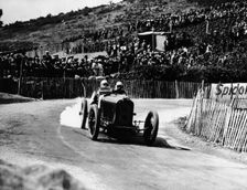 Kenelm Lee Guinness in a 6 cylinder Sunbeam, French Grand Prix, Lyons, 1924