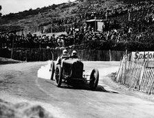Kenelm Lee Guinness in a 6 cylinder Sunbeam, French Grand Prix, Lyons, 1924
