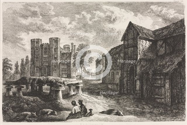 Kenilworth, 1827, published 1848. Creator: George II Cuitt (British, 1779-1854); M. A. Nattali.