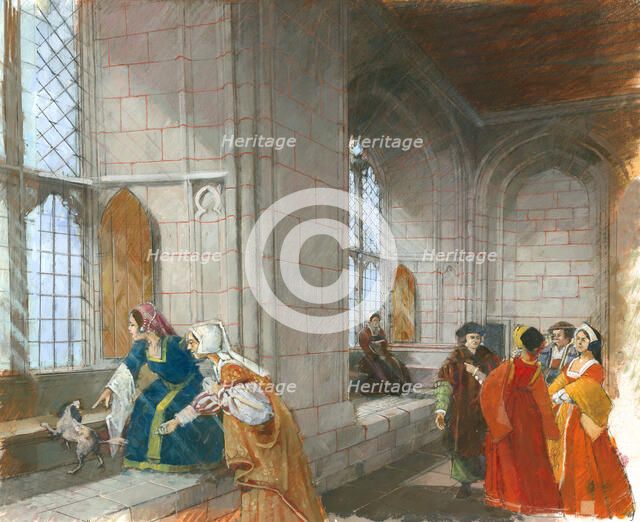 Kenilworth Castle, c1480-1600, (c1990-2010) Artist: Ivan Lapper.