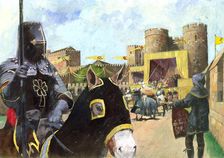 Kenilworth Castle, c14th century (c1990-2010) Artist: Ivan Lapper