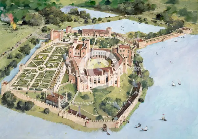 Kenilworth Castle, c16th century, (1990-2010) Artist: Ivan Lapper.