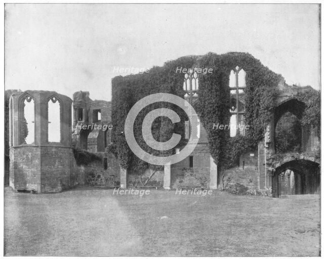 Kenilworth Castle, England, late 19th century.Artist: John L Stoddard