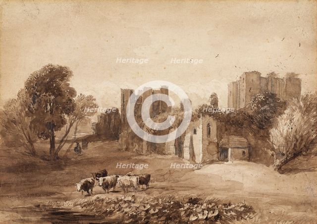 Kenilworth Castle From The East, 1831-40. Creator: David Cox the Elder.