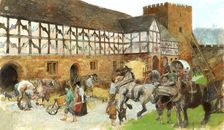 Kenilworth Castle Stables, (c1990-2010). Artist: Ivan Lapper