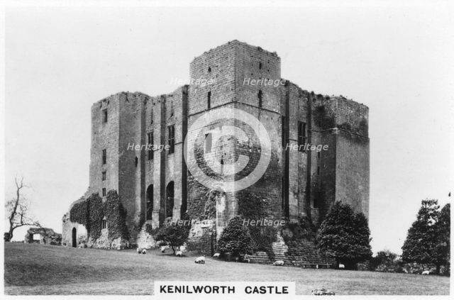 Kenilworth Castle, Warwickshire, 1937. Artist: Unknown