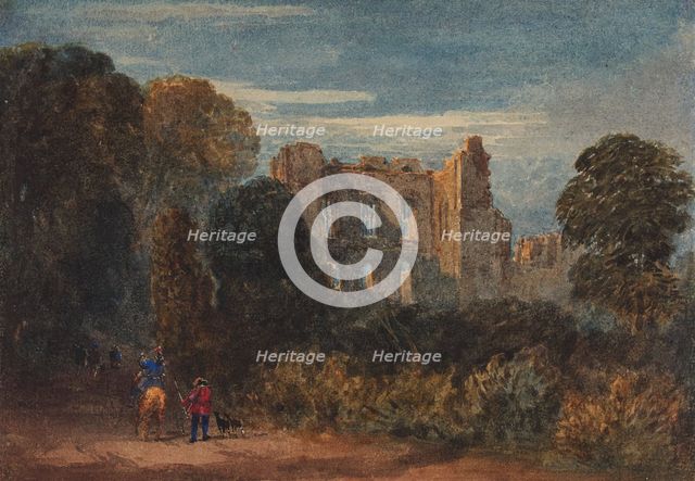 Kenilworth Castle - The Keep, c1800-1850. Creator: David Cox the Elder.