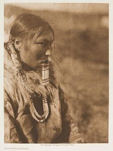 Kenowun, Nunivak, 1928. Creator: Edward Sheriff Curtis