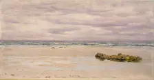 Kennack Sands, Cornwall, at Low Tide, 1877. Artist: John Brett
