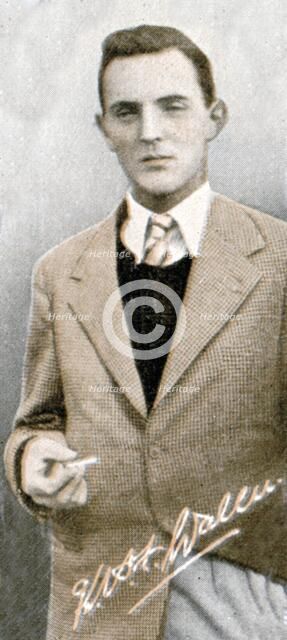 Kenneth Waller, aviator, 1935. Artist: Unknown